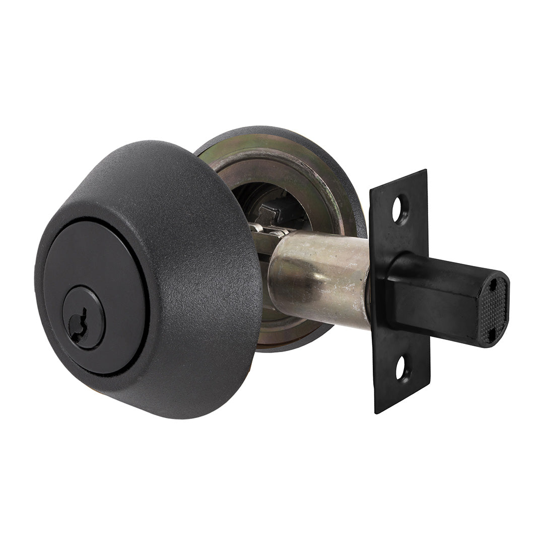 Cerrojo Auxiliar Llave/Perilla Bronce