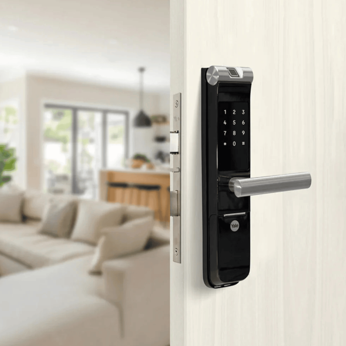 Cerradura Digital Inteligente YMF40A con Huella y Clave